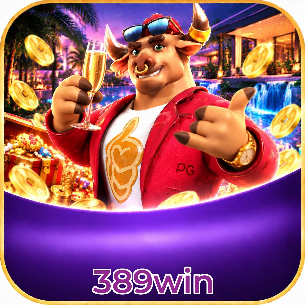 Contedo de jogos no canal Telegram 389win