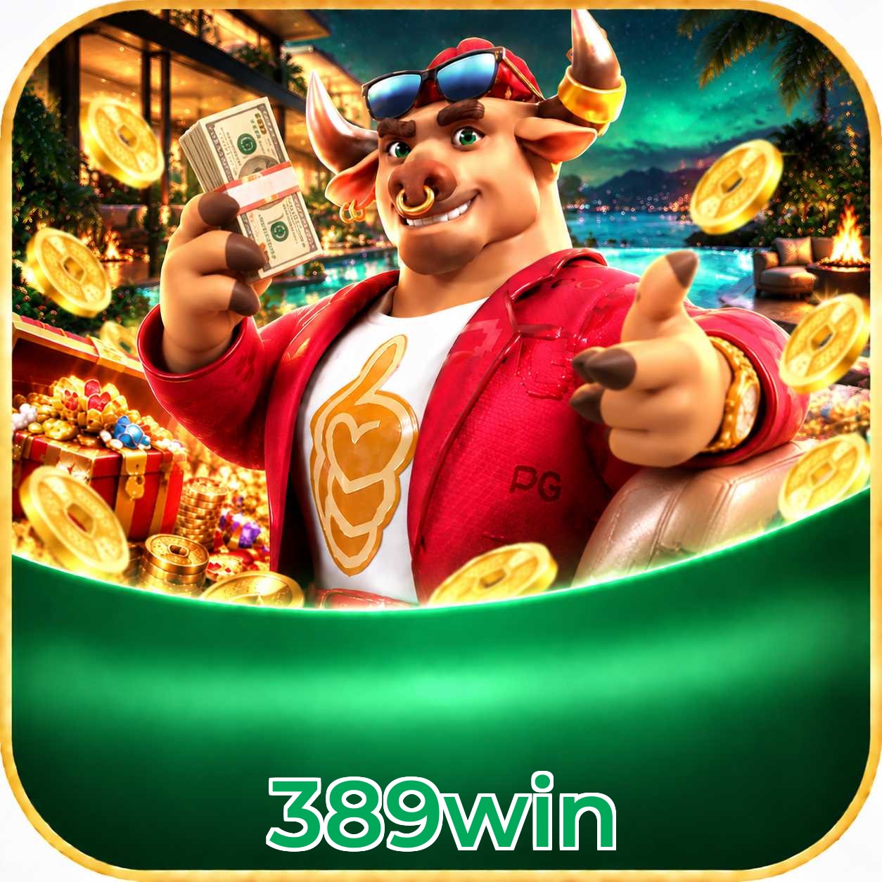 Interface mobile com Plushie Frenzy 389win